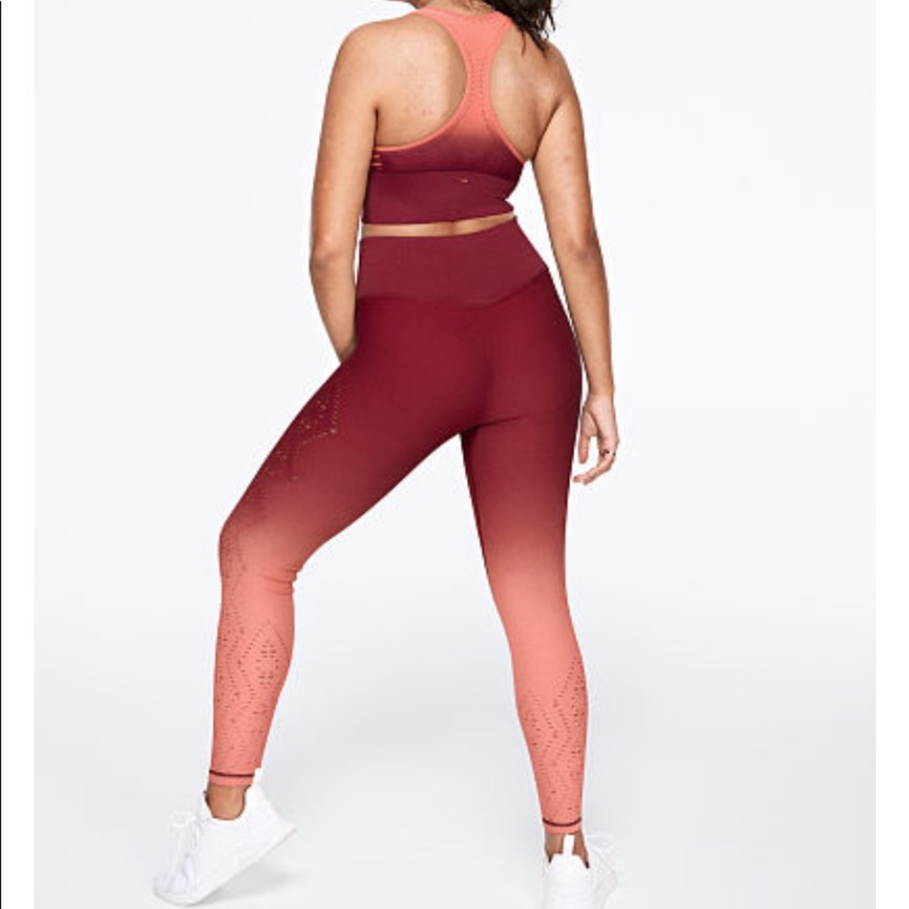 VS PINK Ombré Legging and Sports Bra Set
